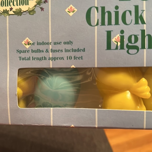 Vintage chick & egg light set New in box - Picture 4 of 7